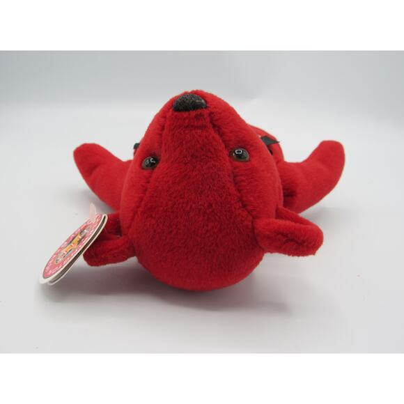 New with Tags 2002 US Open Bethpage Black Red Bear Plush Teddy Bear Club Golf - Picture 5 of 12